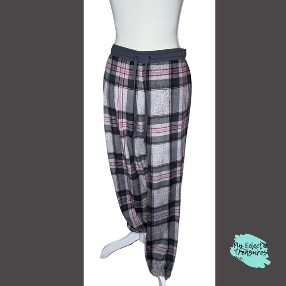 Secret Treasures Gray and Pink Pajama Pants Intimates Size Small - Medium - Picture 1 of 9
